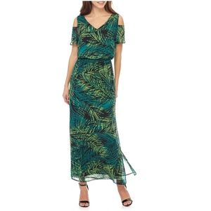 Nine West Printed Maxi Dress